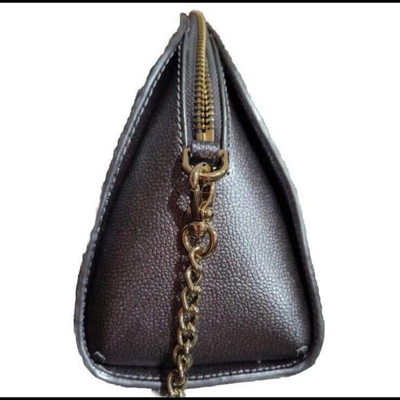 Kate Spade Mini Reiley Laurel Way Glitter Satchel crossbody Wristlet - Picture 5 of 13